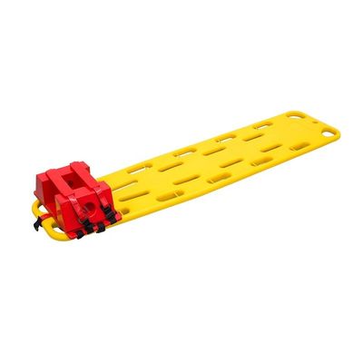 OEM Αδιάβροχο Ενηλίκιο Scoop Stretcher Με Head Immobilizer Για Πρώτη Βοήθεια