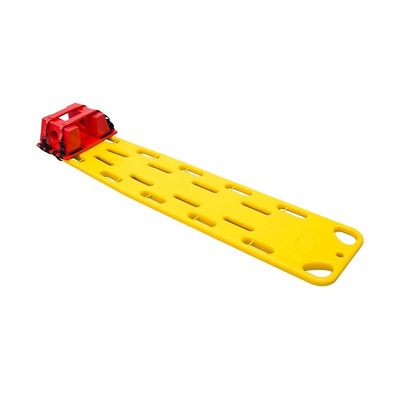 OEM Αδιάβροχο Ενηλίκιο Scoop Stretcher Με Head Immobilizer Για Πρώτη Βοήθεια