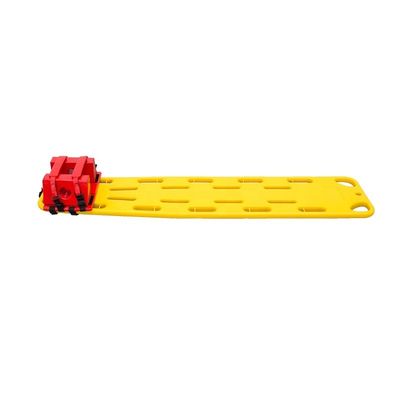 OEM Αδιάβροχο Ενηλίκιο Scoop Stretcher Με Head Immobilizer Για Πρώτη Βοήθεια