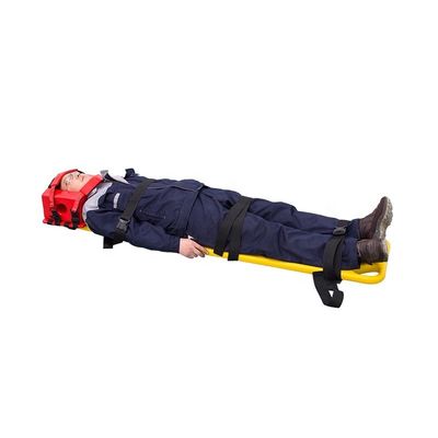 OEM Αδιάβροχο Ενηλίκιο Scoop Stretcher Με Head Immobilizer Για Πρώτη Βοήθεια